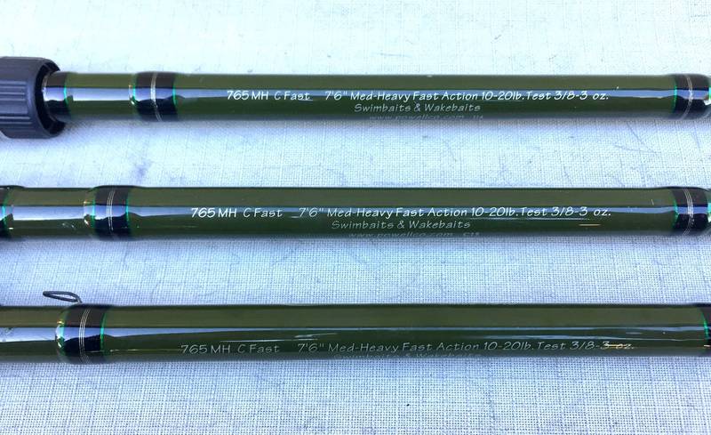 Powell 3D casting rods - For Sale - Sell or Buy - Classifieds 